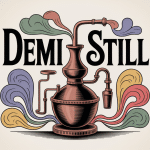 illustration demi still alambic distillation arts créatifs