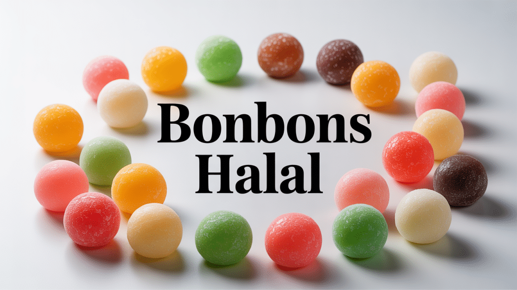 assortiment krema bonbon halal certifié