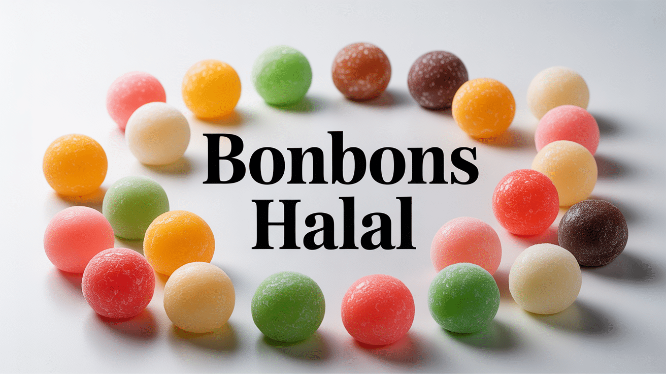 assortiment krema bonbon halal certifié