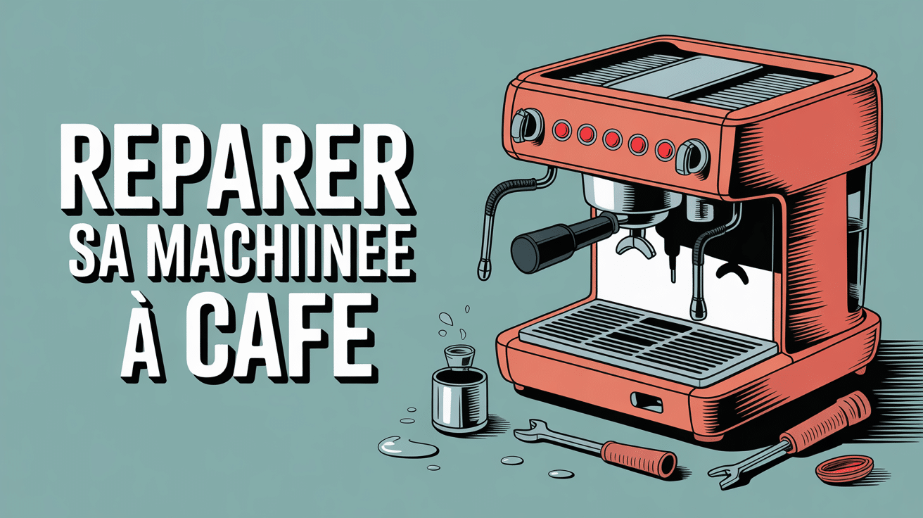 machine à café silvercrest problème réparation panne avec voyants rouges