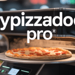distributeur automatique mypizzadoor pro moderne avec pizza chaude