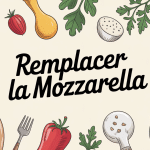 Par quoi remplacer la mozzarella alternatives illustrées sur pizza et salade