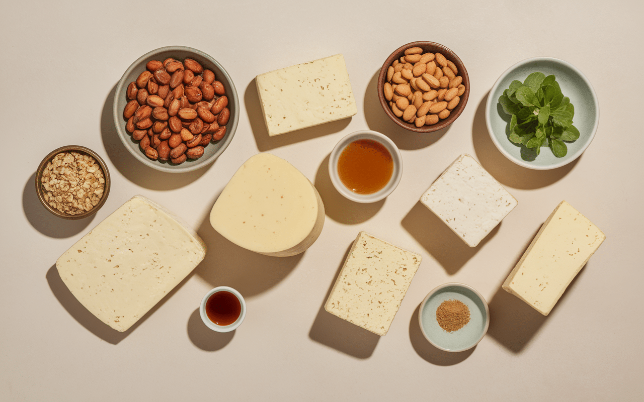 Par quoi remplacer la mozzarella alternatives végétales noix tofu