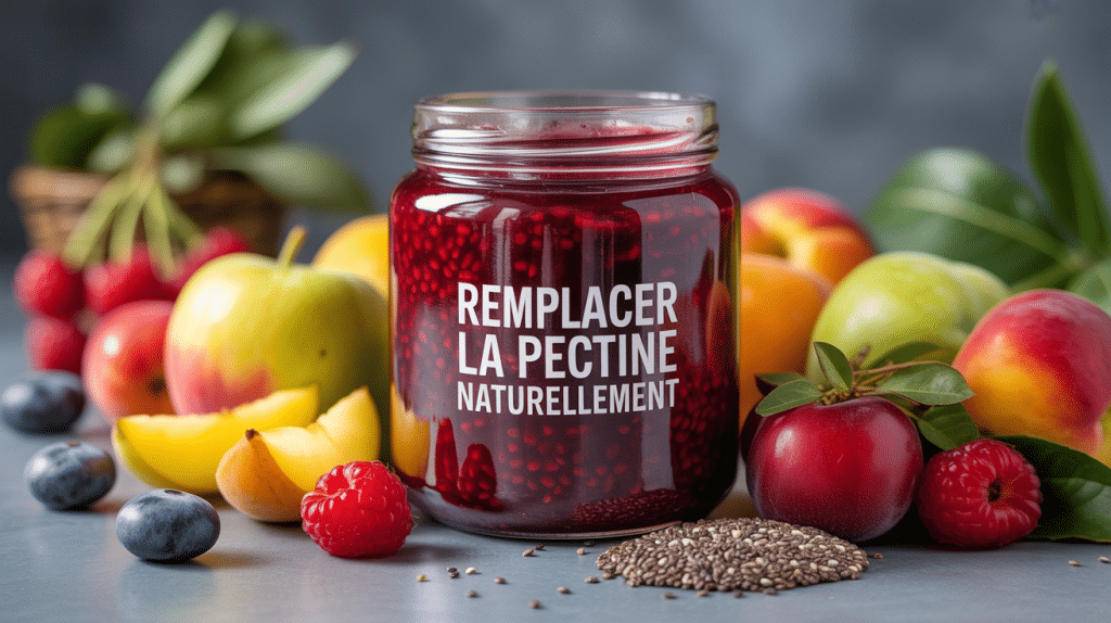 Par quoi remplacer la pectine confiture, pot artisanal et ingrédients naturels