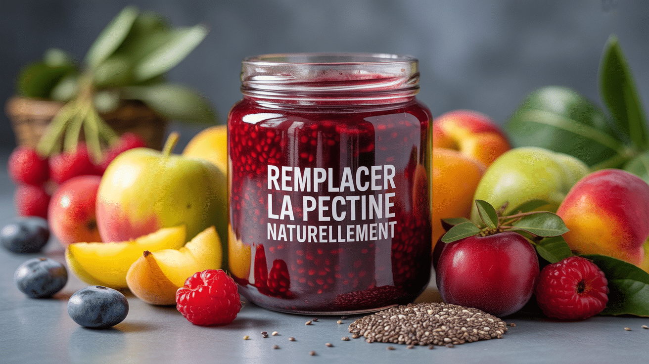 Par quoi remplacer la pectine confiture, pot artisanal et ingrédients naturels