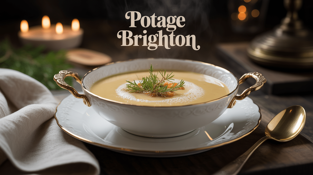 bol de potage brighton velouté et crèmeux