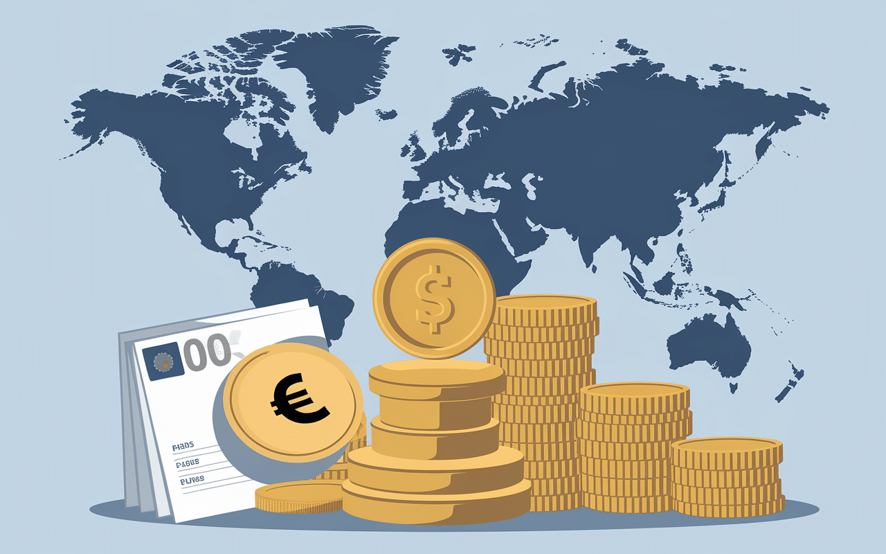 Prix boeuf de Kobe balance euros carte monde