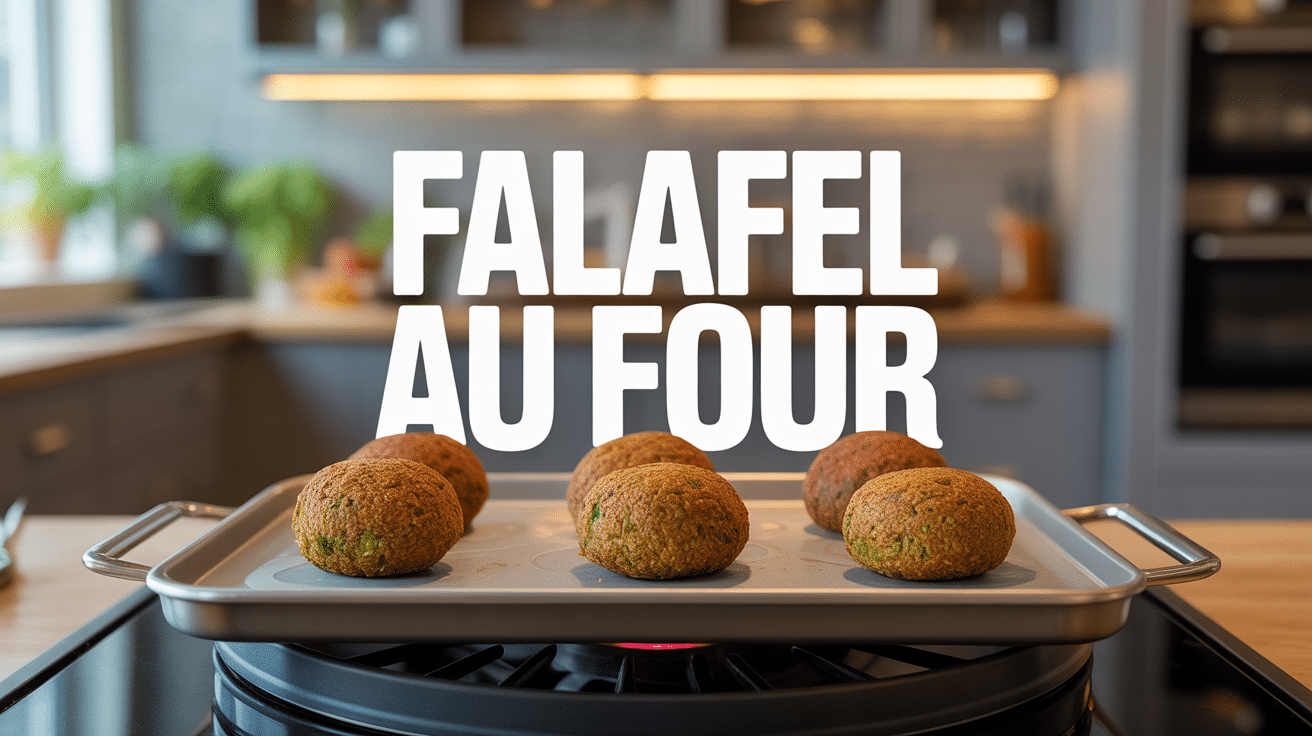 recette falafel au four sur plaque cuisson dorés