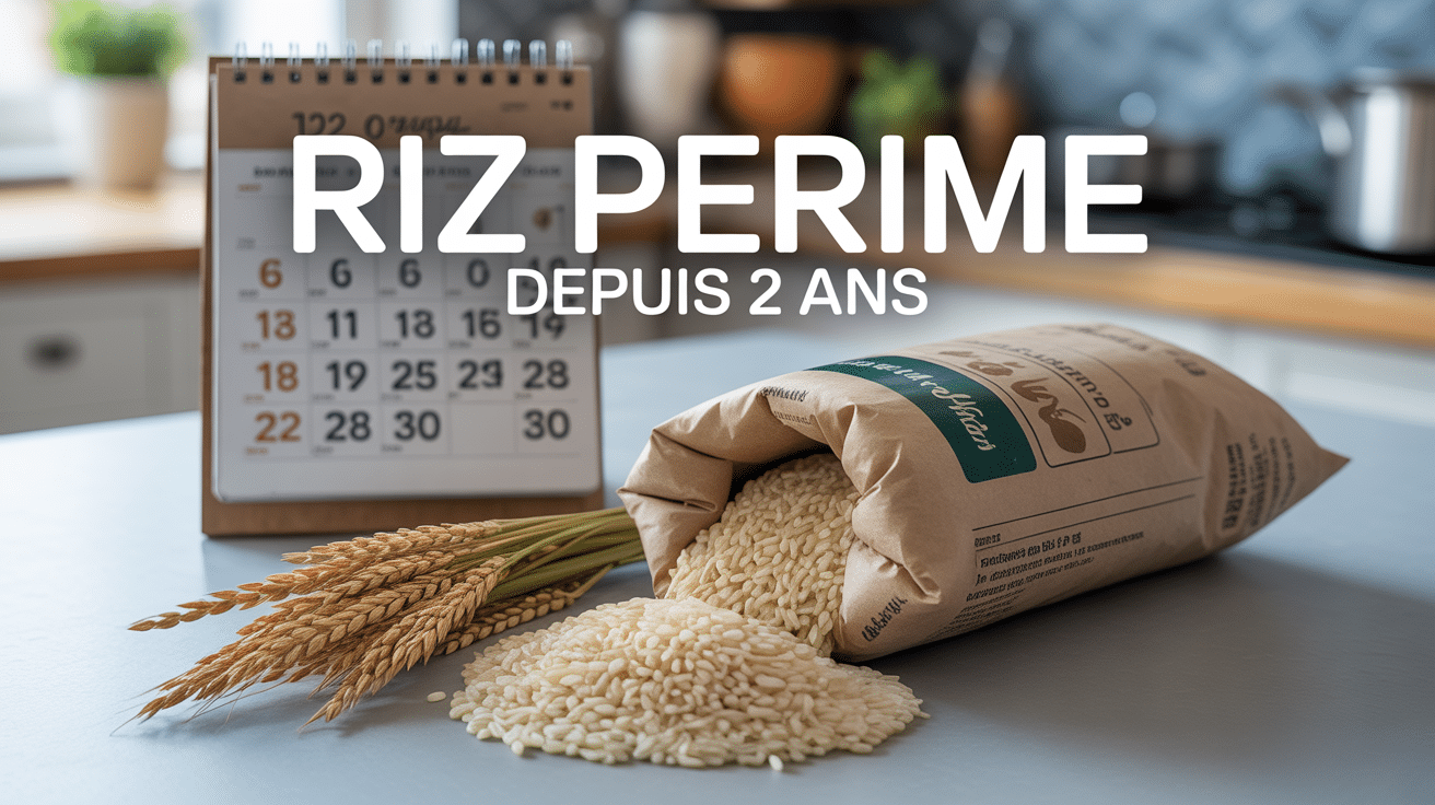 riz périmé depuis 2 ans paquet ouvert calendrier cuisine