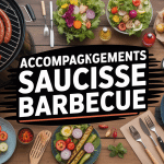 Barbecue saucisse et accompagnement barbecue été