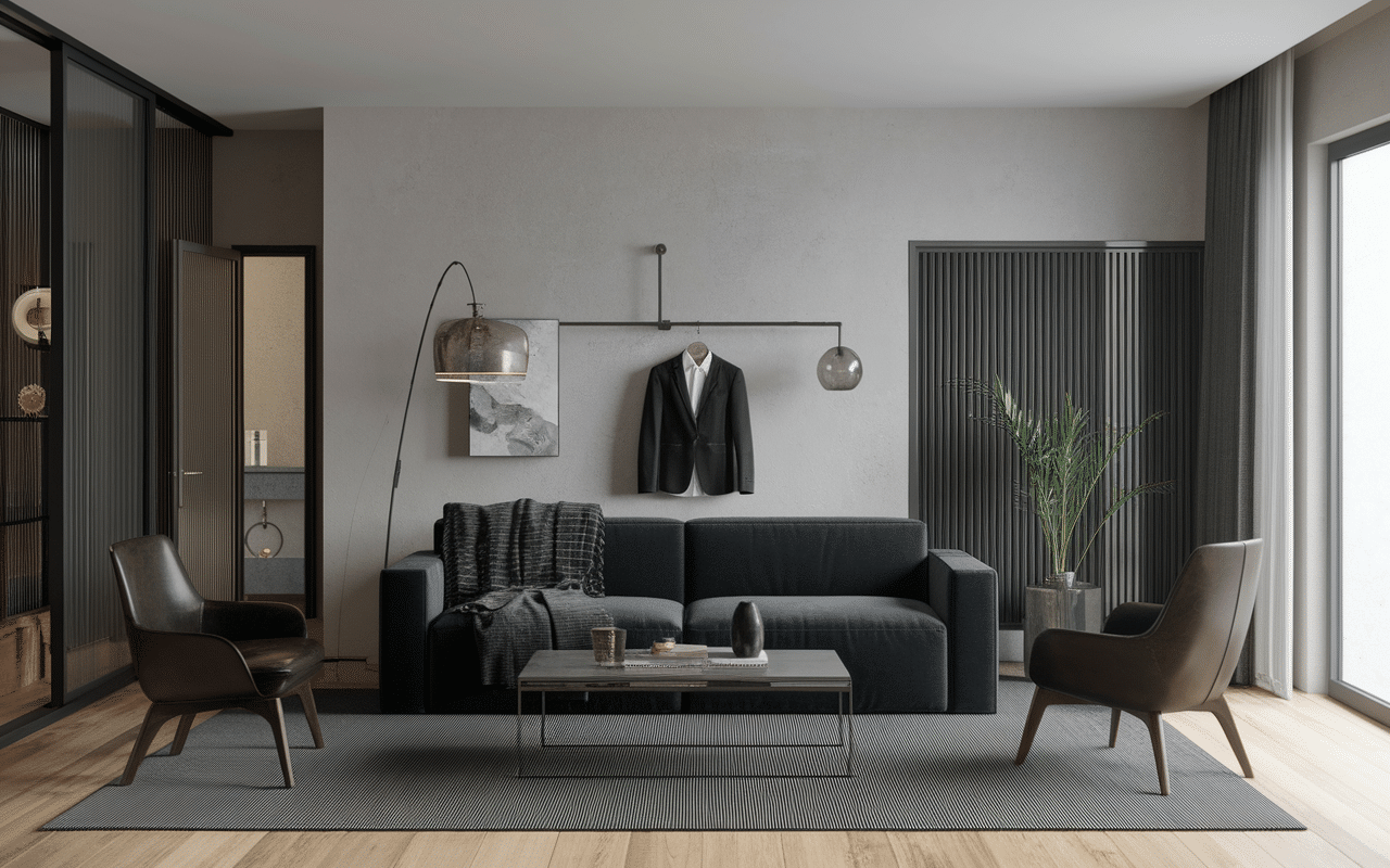 mode et design élégants black and smoke