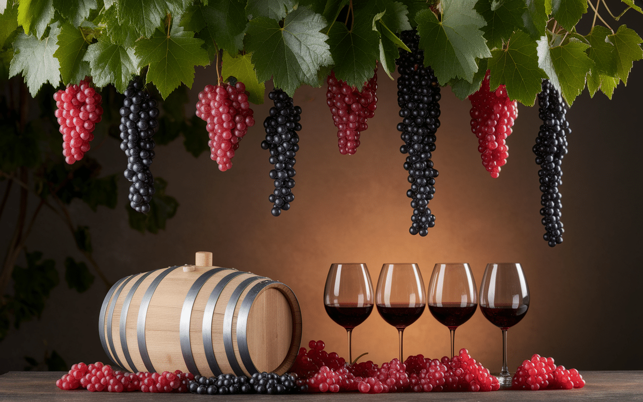 Grappe cépage bordeaux rouge