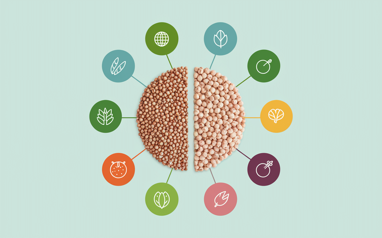 Cobette kfc nutriments maïs coupe section