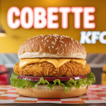 Cobette kfc épi de maïs doré au restaurant