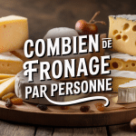 Plateau de fromage, combien de gramme de fromage par personne