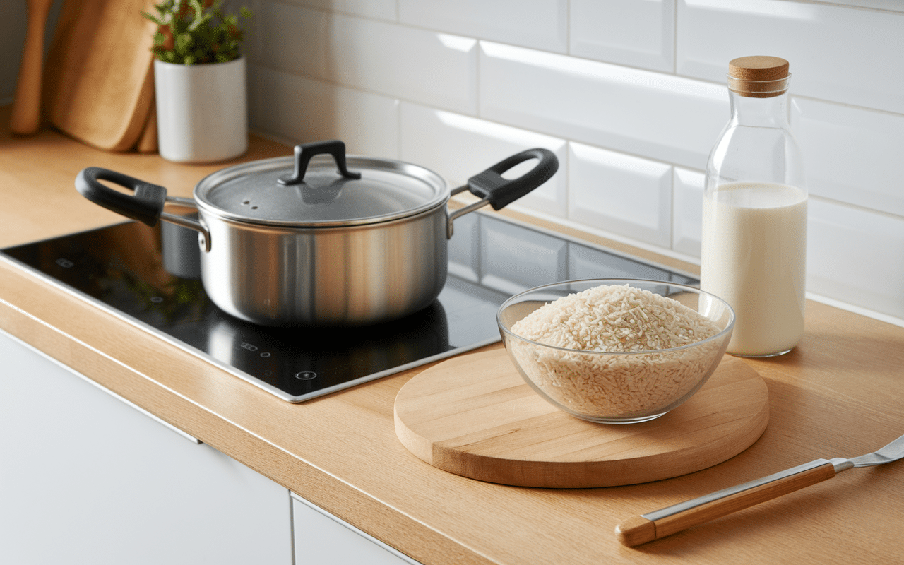 creme de riz recette ingrédients riz lait cuisine