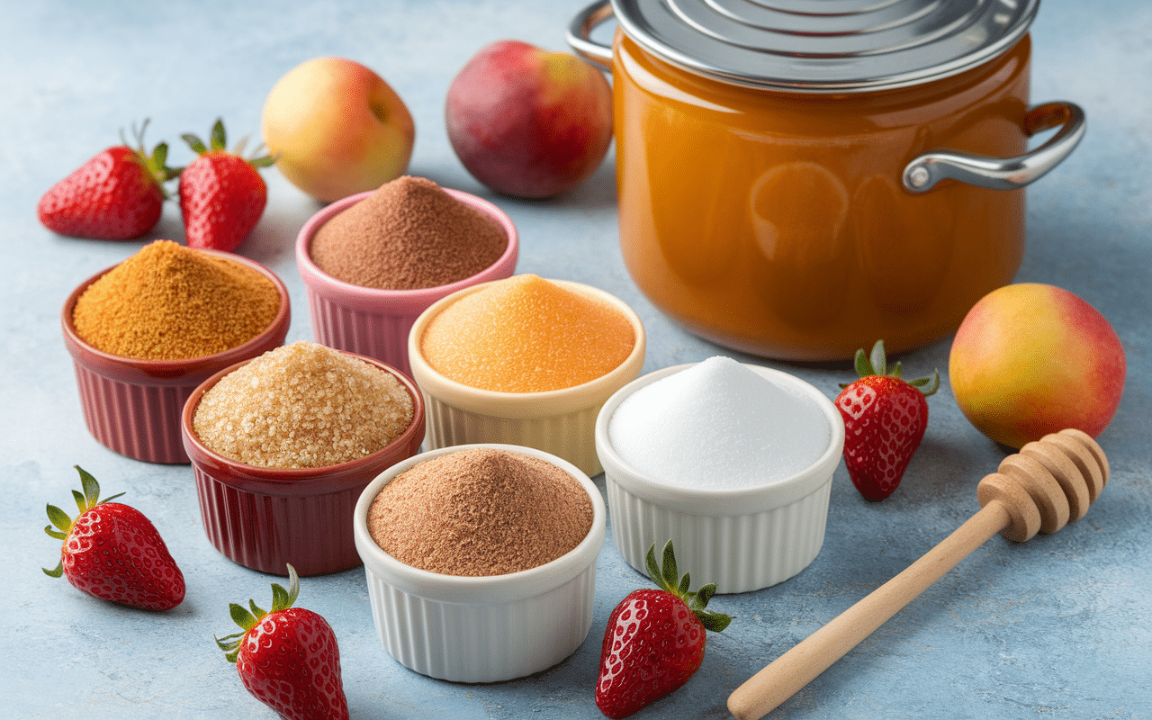 crepe sarrasin sucre différents sucres fruits garnitures