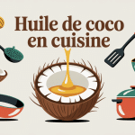 Cuisiner l huile de coco illustration noix cuisine