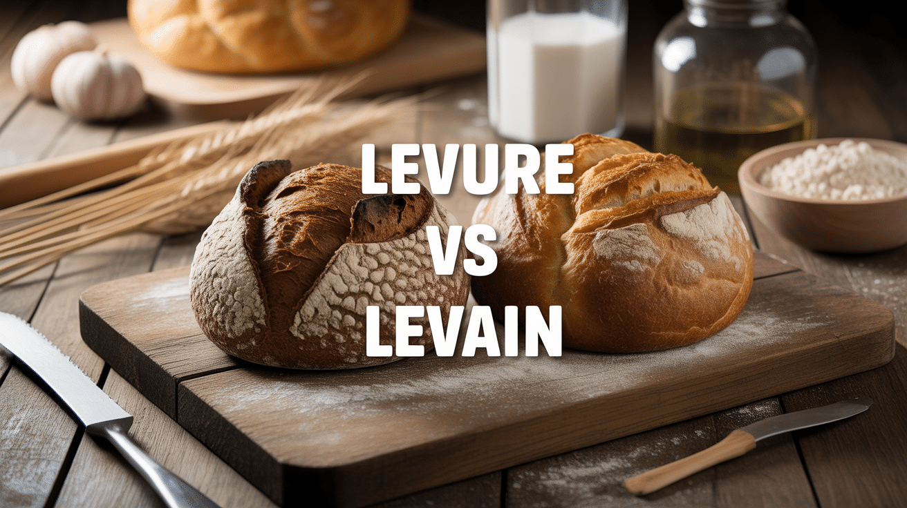 difference entre levure et levain pains fermes et alveoles