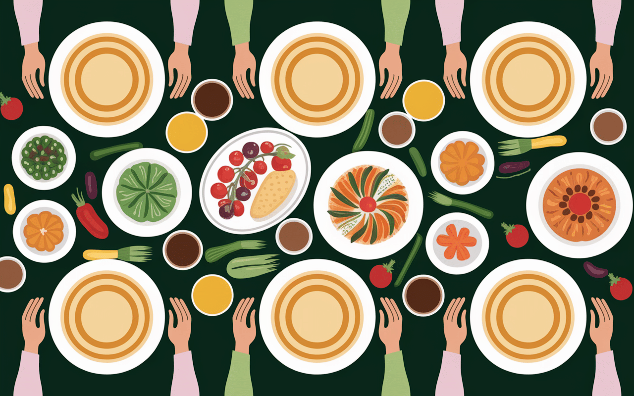 table portions variees dose de pate par personne