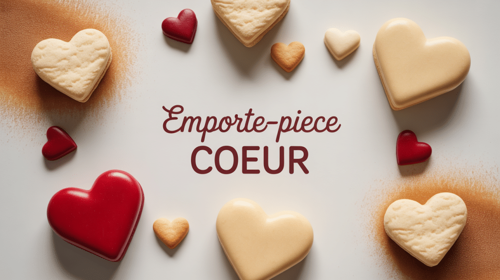 emporte piece coeur sur pate sablee biscuits decoupes