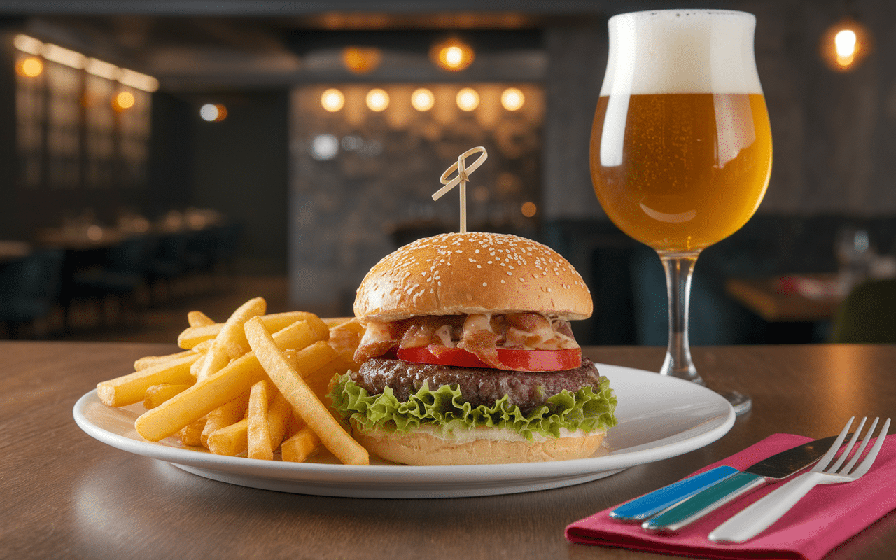 Dégustation convivial meilleur burger Nice restaurant