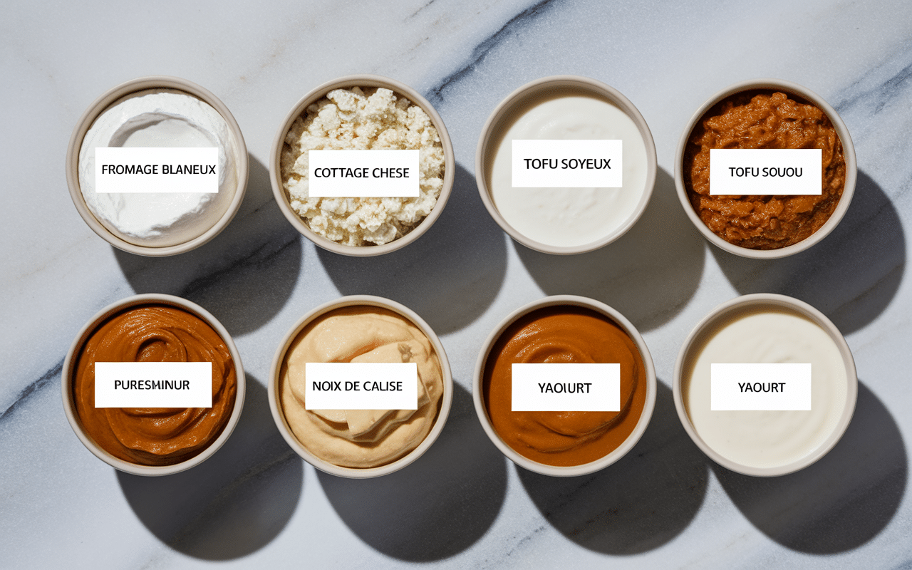 par quoi remplacer la ricotta substituts laitiers et végétaux