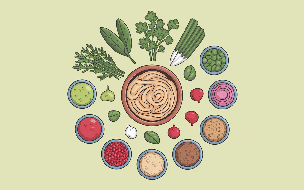 Ingrédients variés pour rillettes de thon fromage blanc