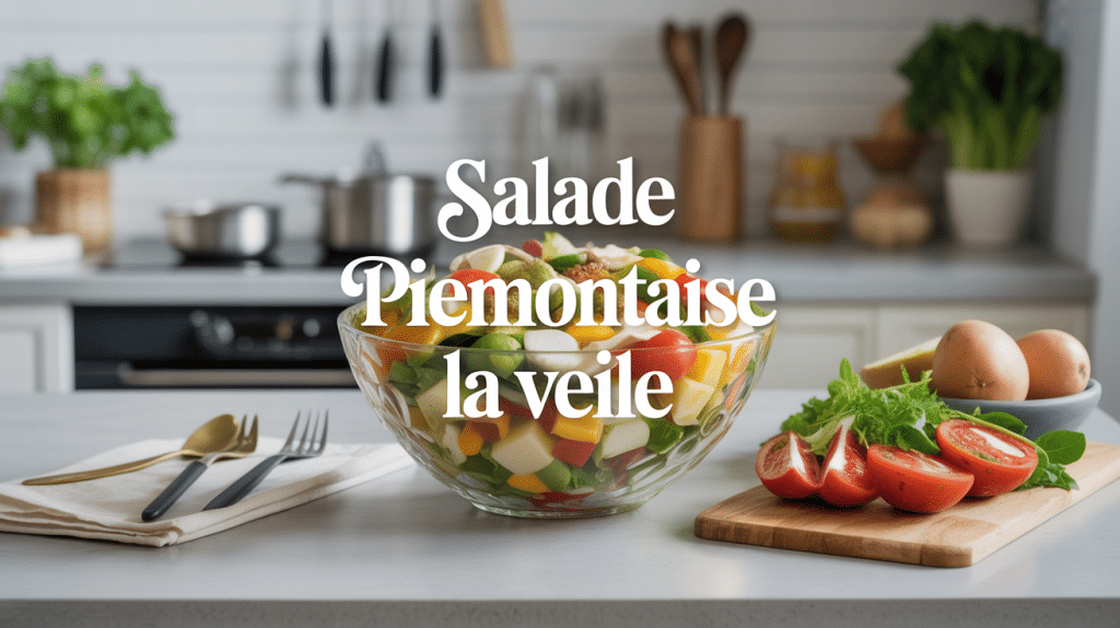 peut on préparer une piémontaise : la veille vue aerienne salade piemontaise