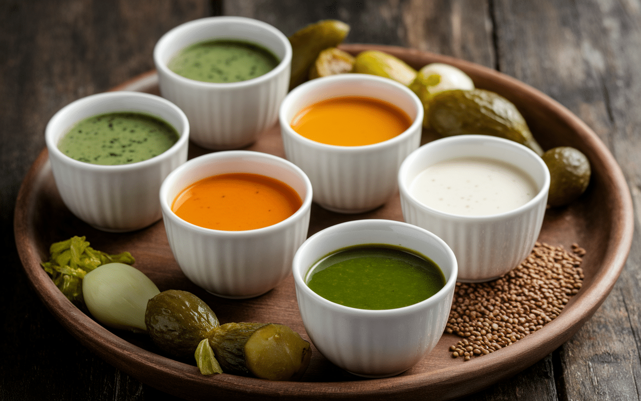 pierrade accompagnement sauces variées et accompagnements originaux