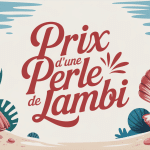 prix perle de lambi sur coquillage tropical sable