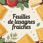 Feuilles de lasagnes fraîches idées recettes faciles