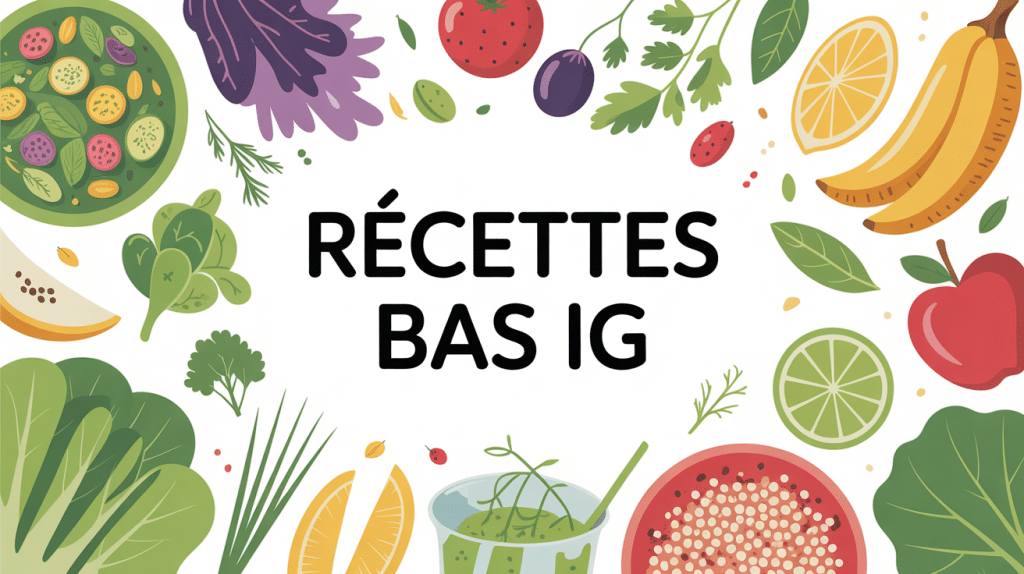 Assiette équilibrée recette bas IG avec légumineuses, quinoa, légumes, fruits frais