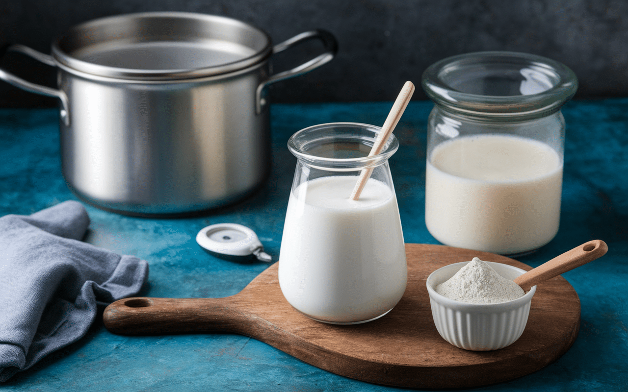 Préparer lait fermenté recette à la maison