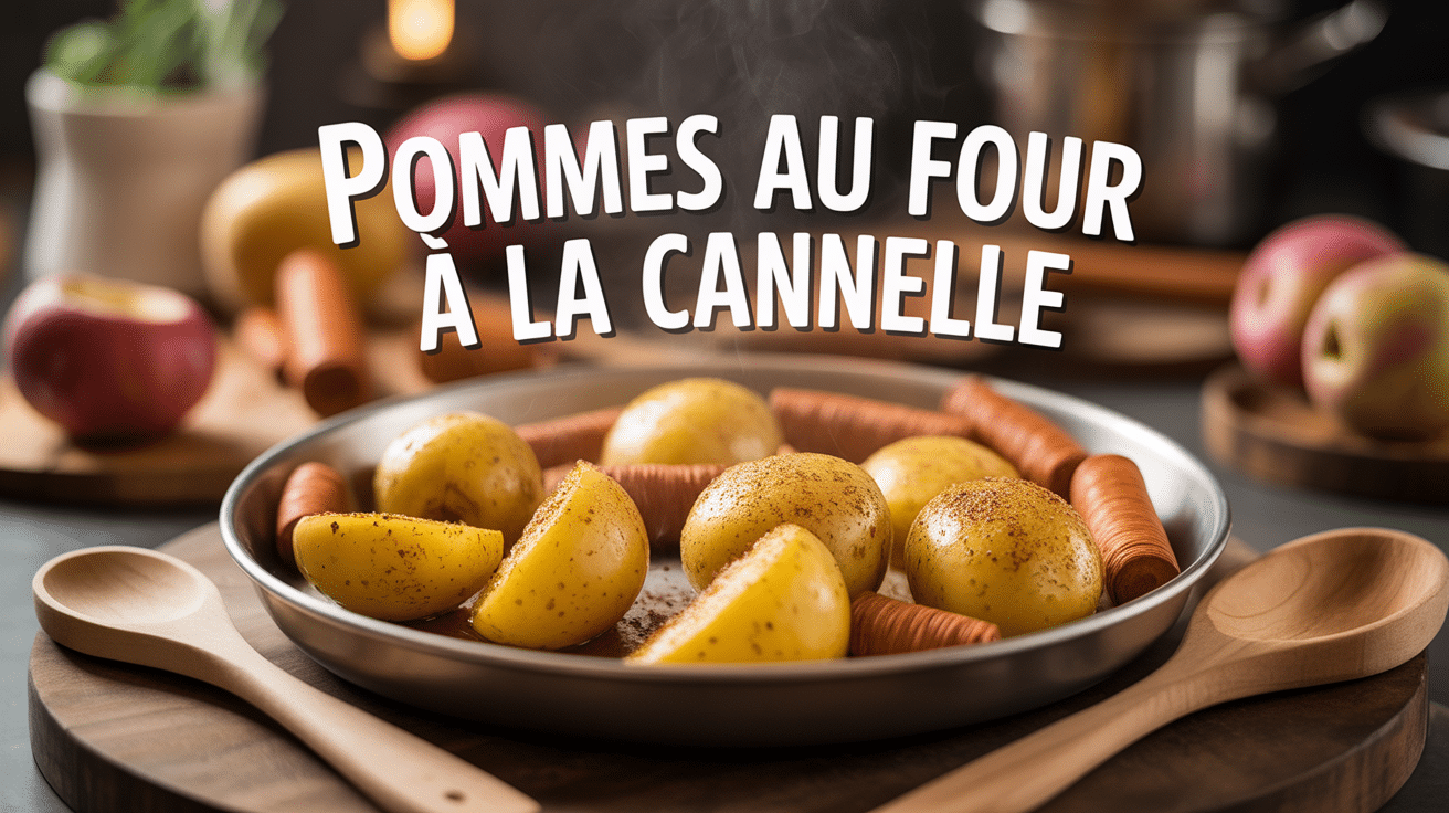 Pommes au four dorées recette cannelle
