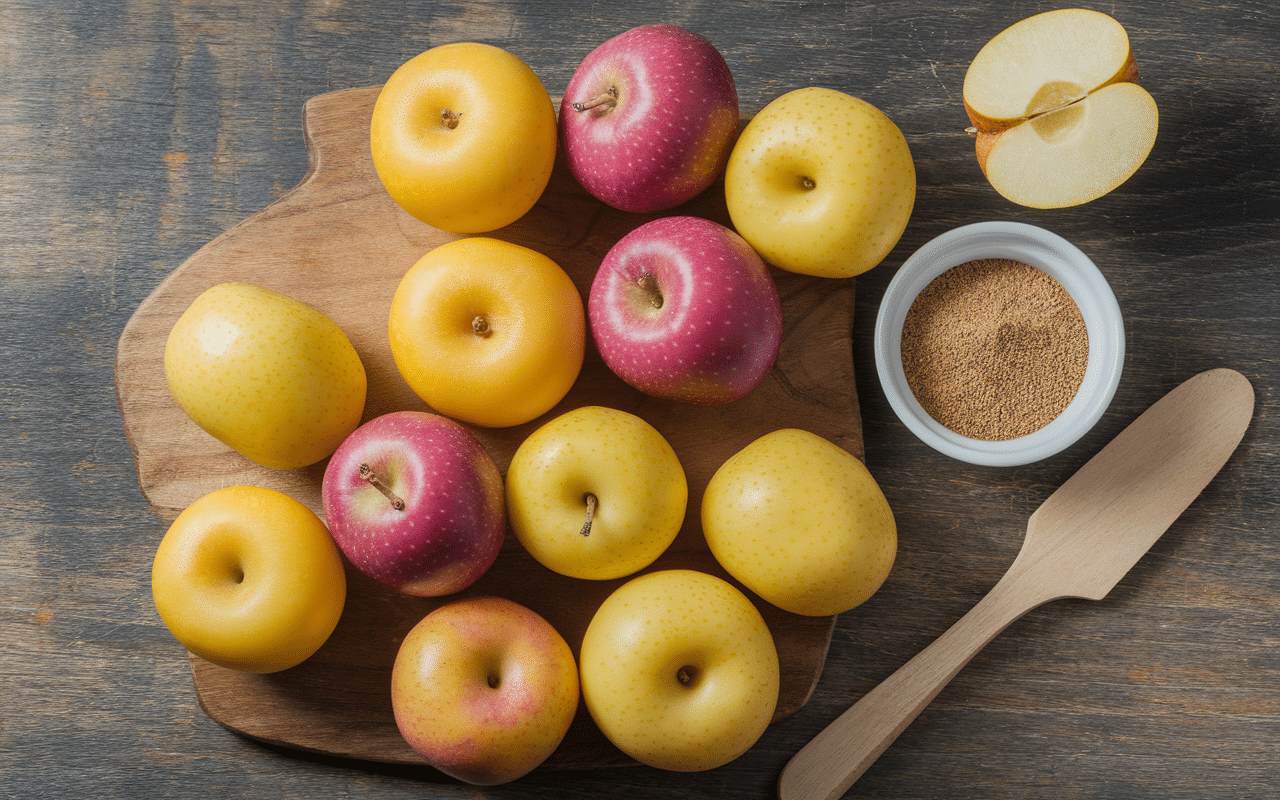 Préparer pommes au four cannelle préparation
