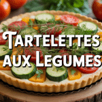 tartelette légumes garnie tomate courgette poivron herbes