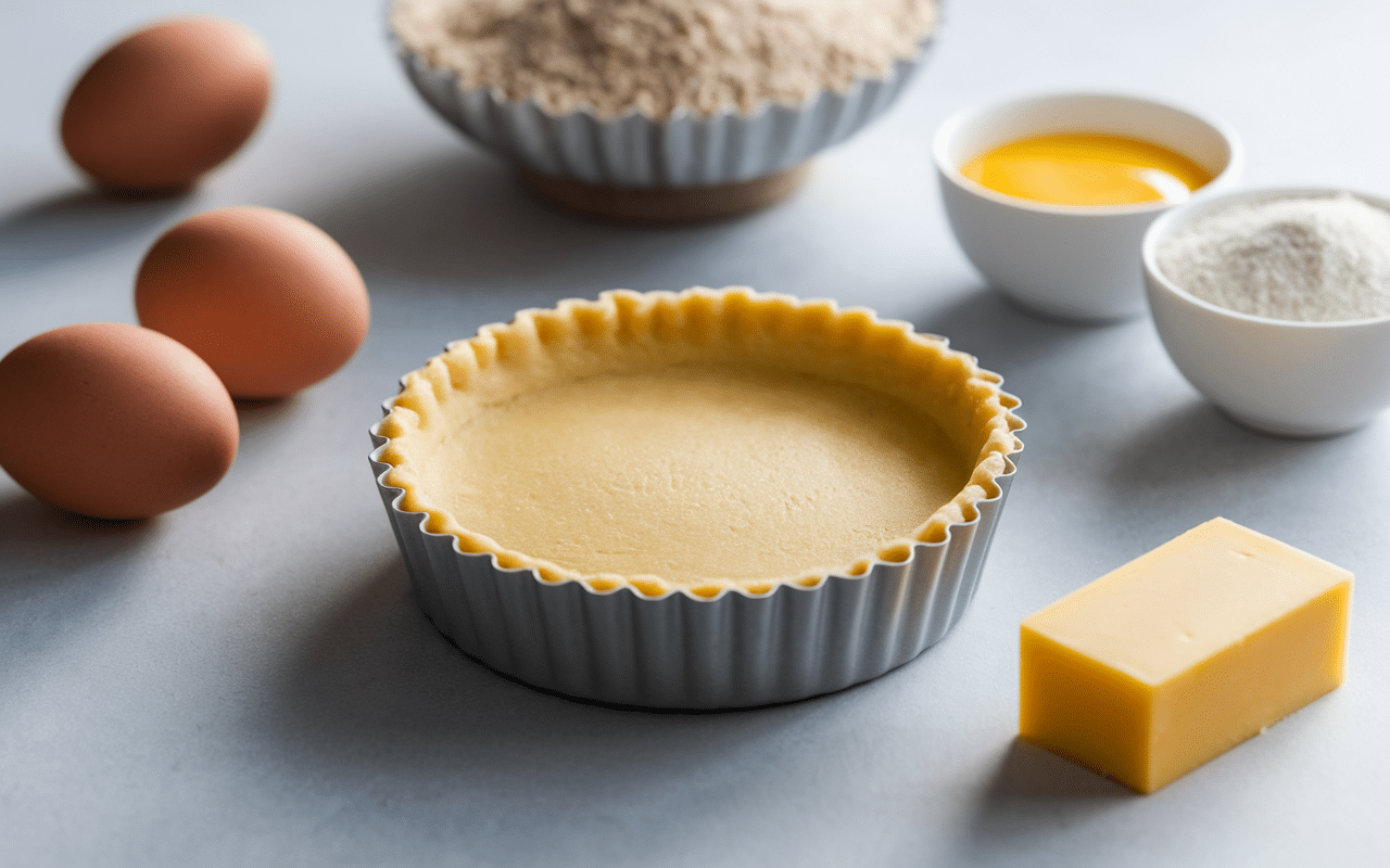 pâte à tartelette légumes dorée ingrédients pâtisserie