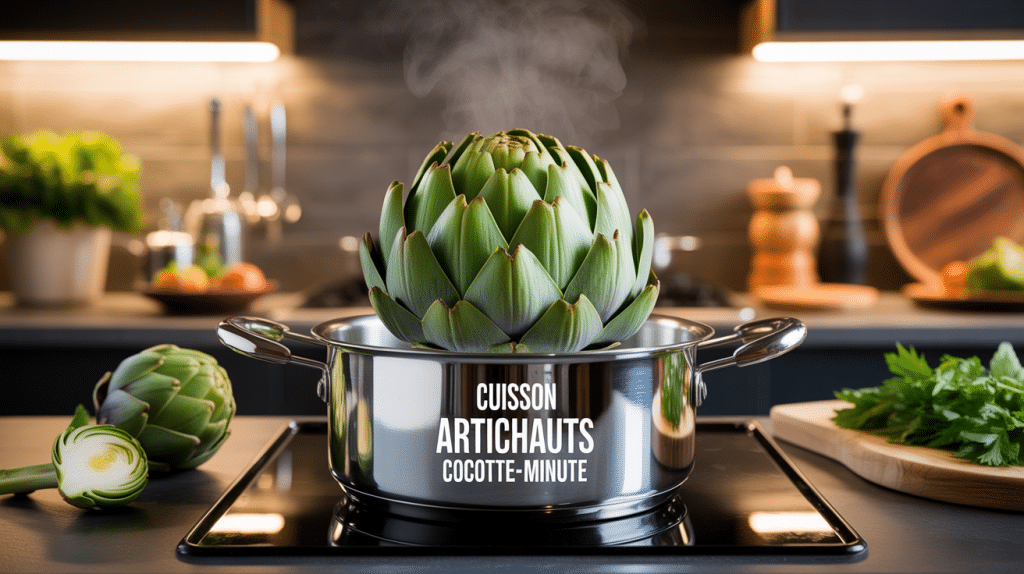 Artichaut vapeur cocotte-minute temps de cuisson pour artichauts à la cocotte-minute