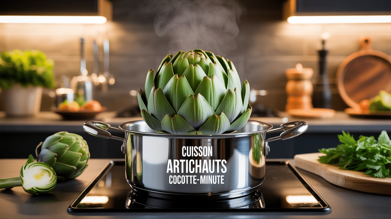 Artichaut vapeur cocotte-minute temps de cuisson pour artichauts à la cocotte-minute