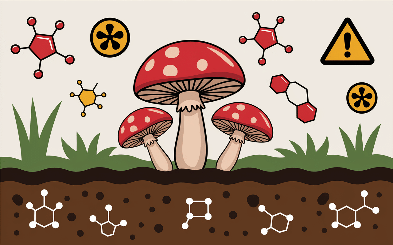 Schéma des risques truffes toxiques