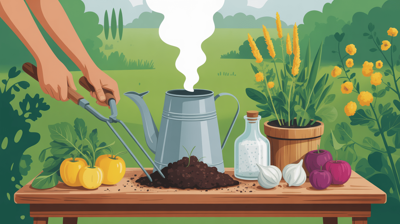 acide chlorhydrique désherbant solutions naturelles jardin