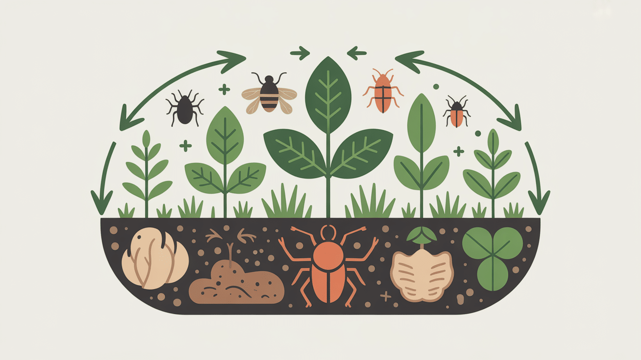 Schéma cycle écologique crotte de crapaud