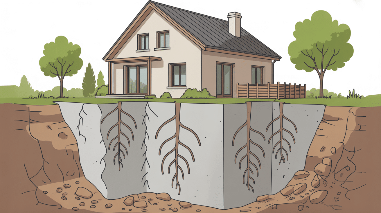 Risques rhizomes degat bambou maison