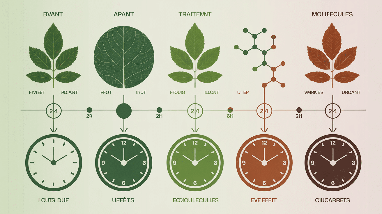 Dosage mélange bicarbonate de soude et vinaigre blanc pour désherber schéma action