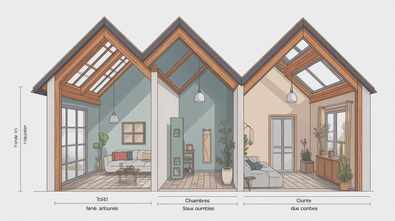 Fenêtre de toit Roto dimensions illustration technique tailles