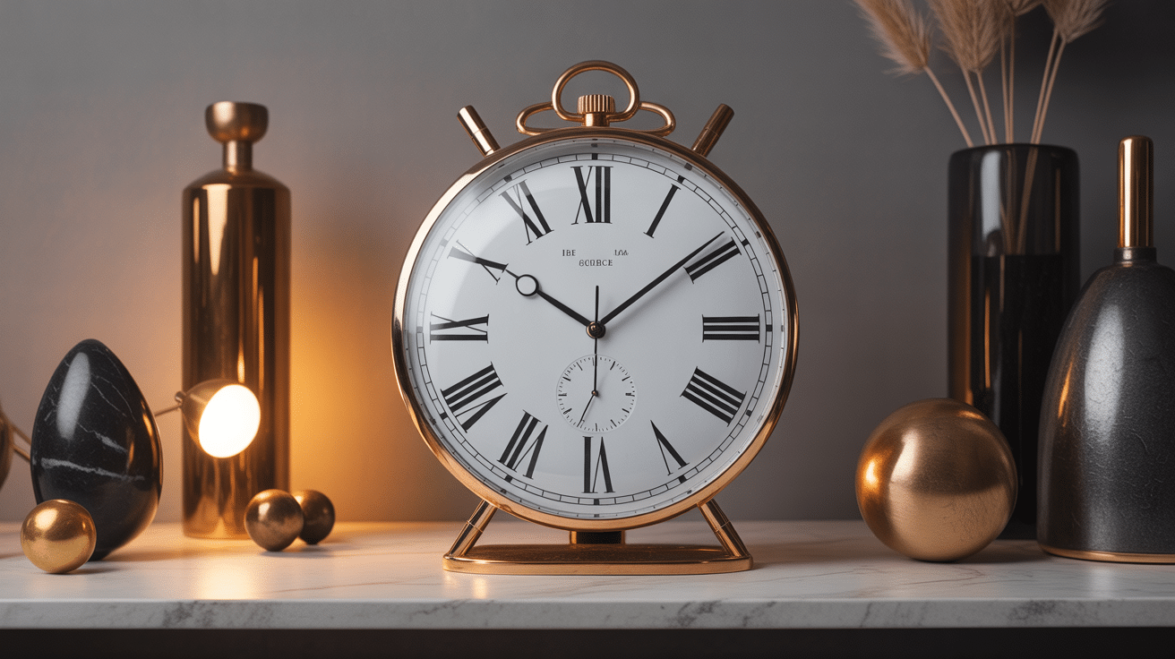 Gros plan horloge Dali molle sur étagère