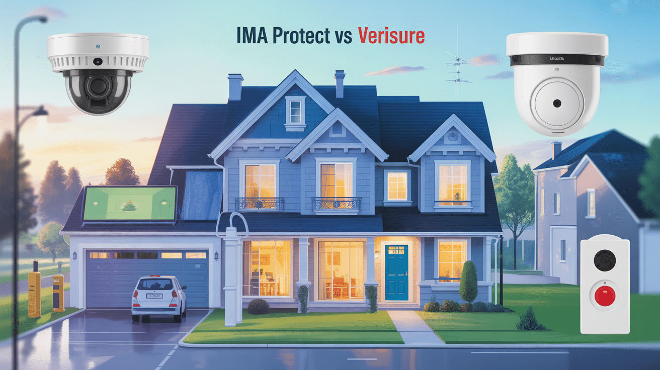 Sécurité maison comparatif ima protect ou verisure