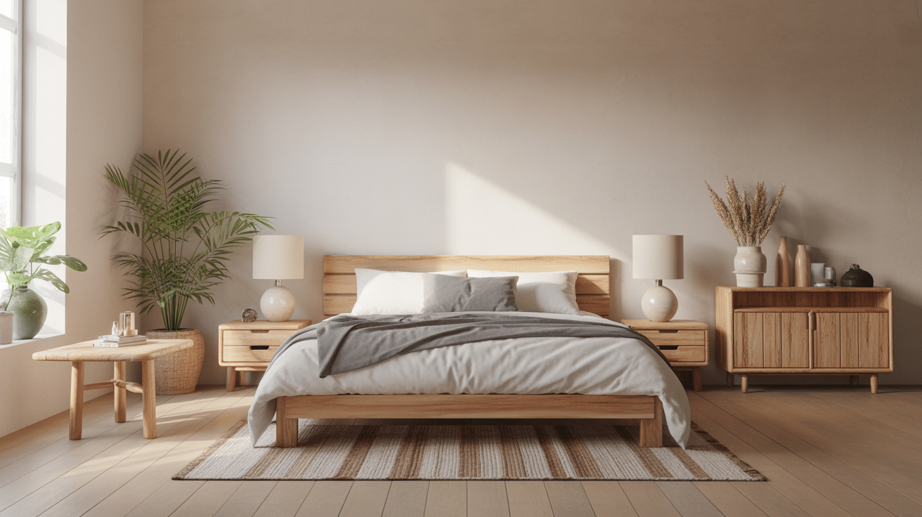 Mobilier tarva ikea en pin naturel dans chambre