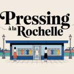 devanture de pressing la rochelle centre-ville vue port